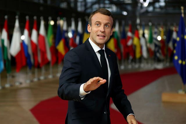 The French president has called attention to the sorry picture of Brexit Britain to highlight the need to bring new populist nationalism under control