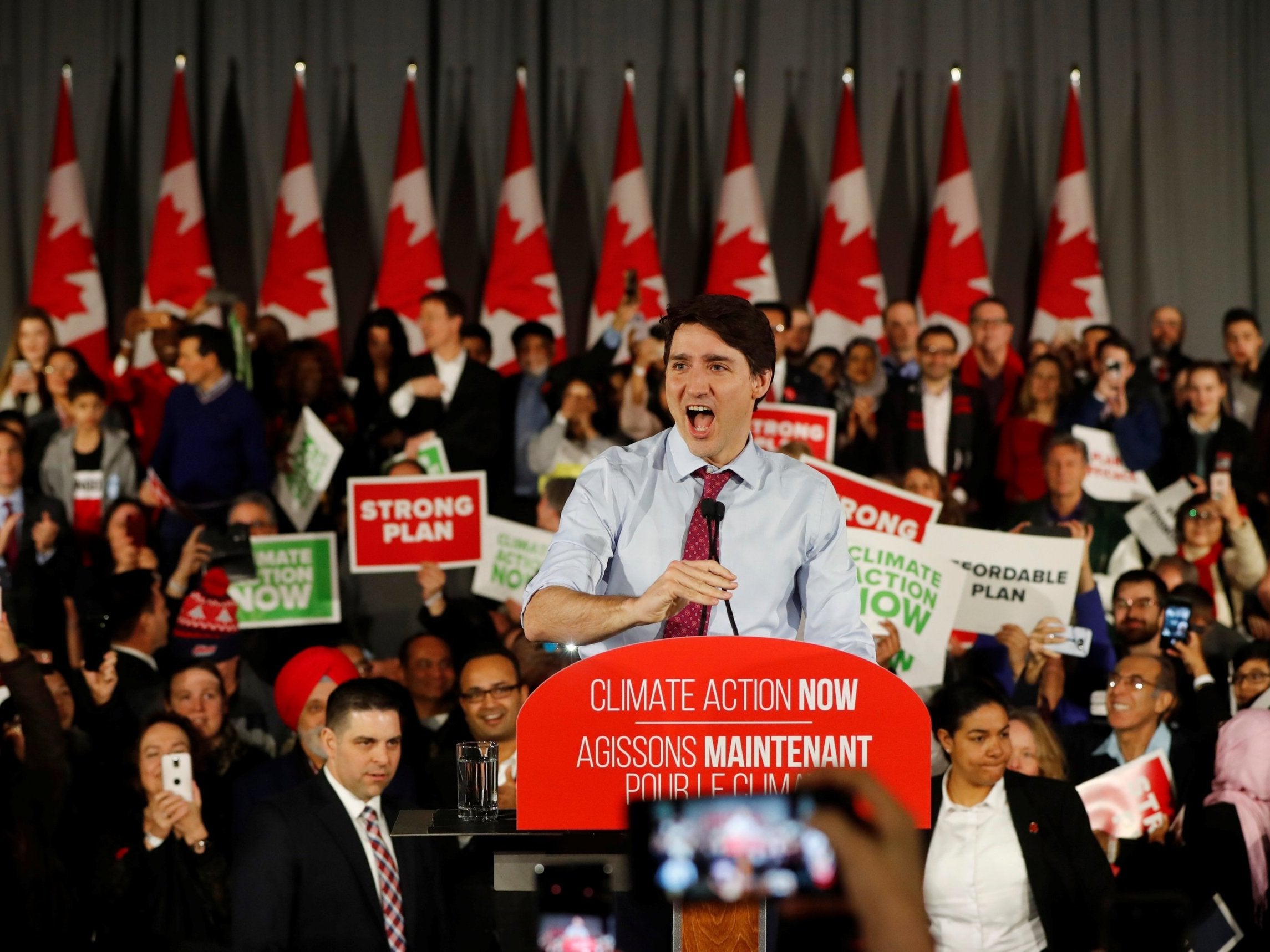 Justin Trudeau is under increasing pressure over the bribery scandal