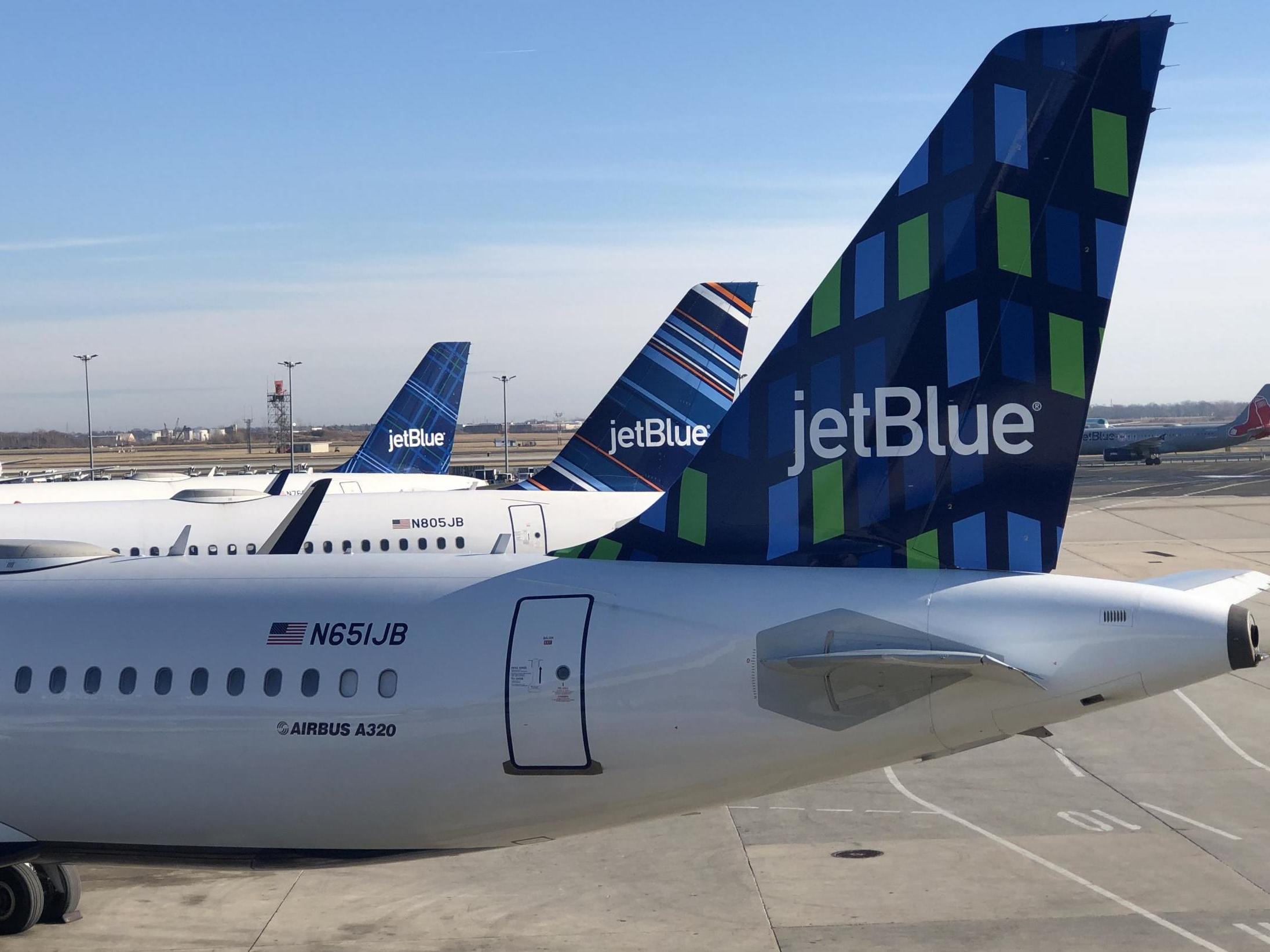 Next stop London? JetBlue aircraft at New York JFK