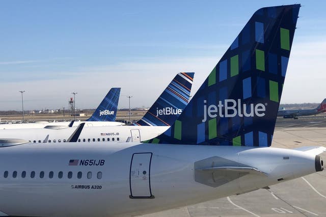 Next stop London? JetBlue aircraft at New York JFK
