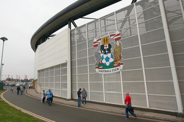 Coventry don't know where they'll be playing next season