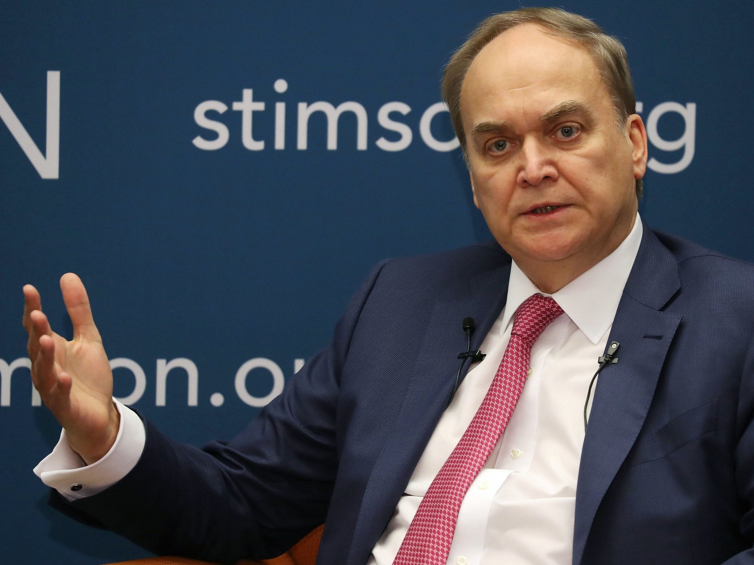 Anatoly Antonov speaking this week in Washington DC