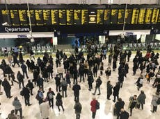 Police called to Waterloo station after reports of suspicious package