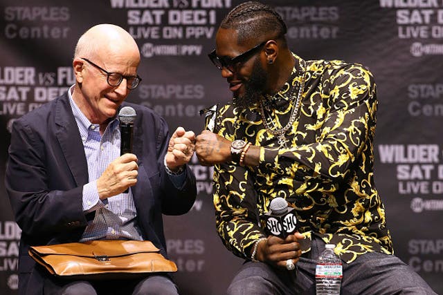 Wilder and co-manager Shelly Finkel turned down DAZN’s advances over a broadcasting deal (Ge