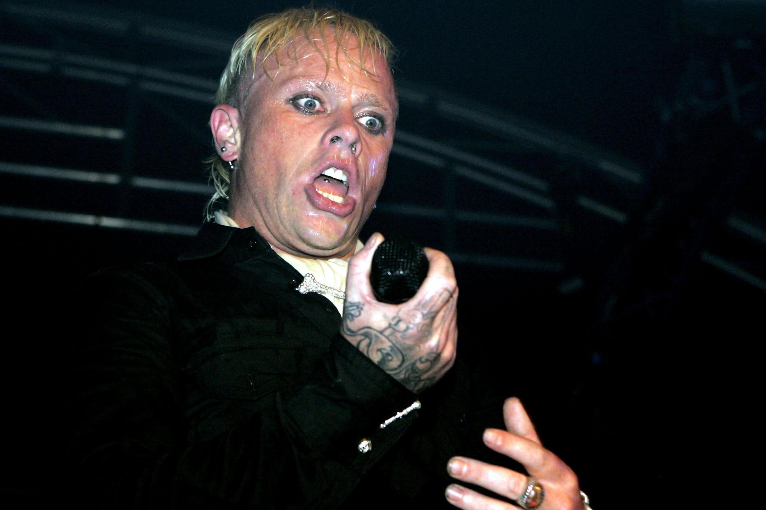 Twisted firestarter: Keith Flint of the Prodigy