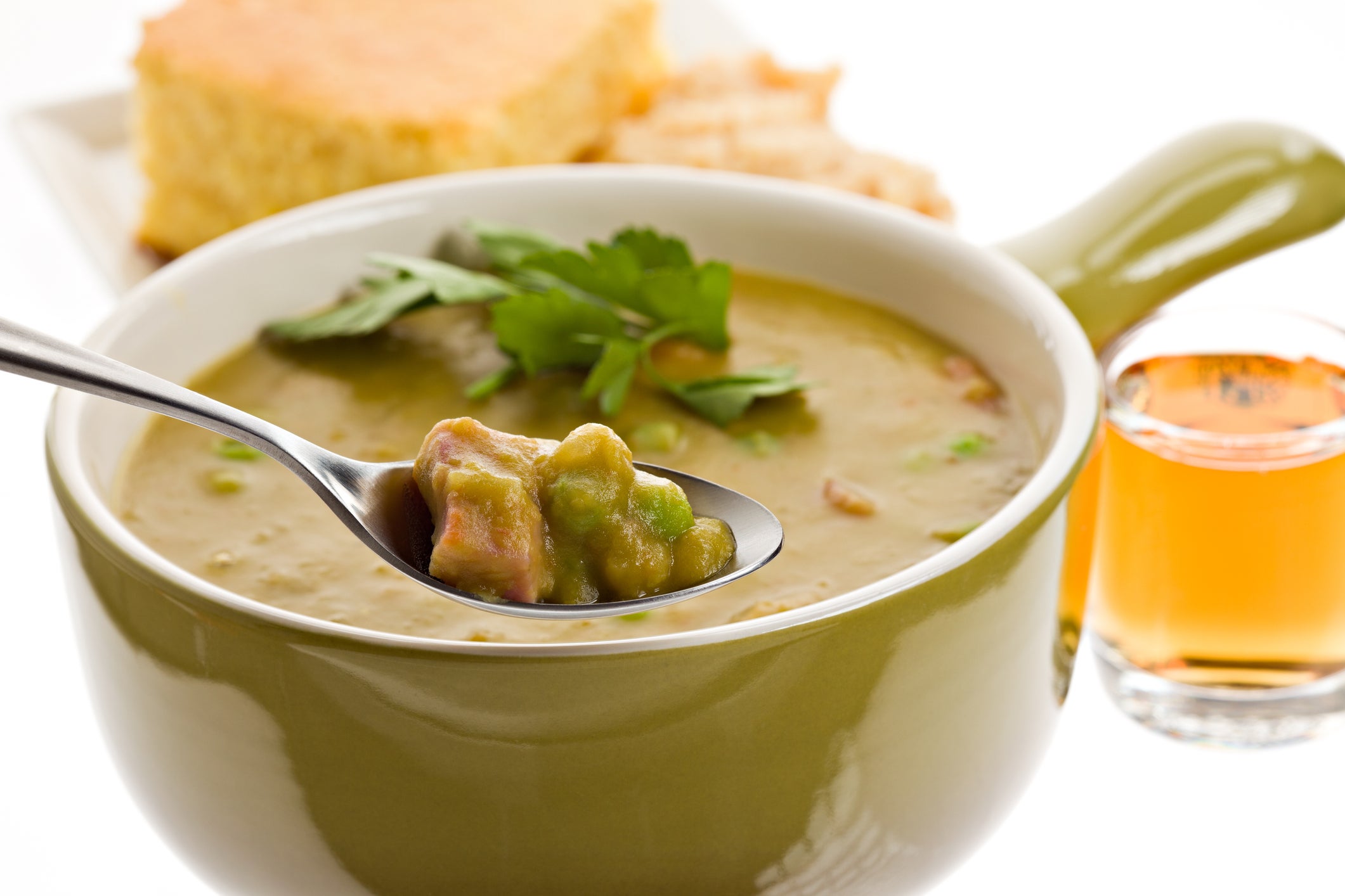 Split pea soup.