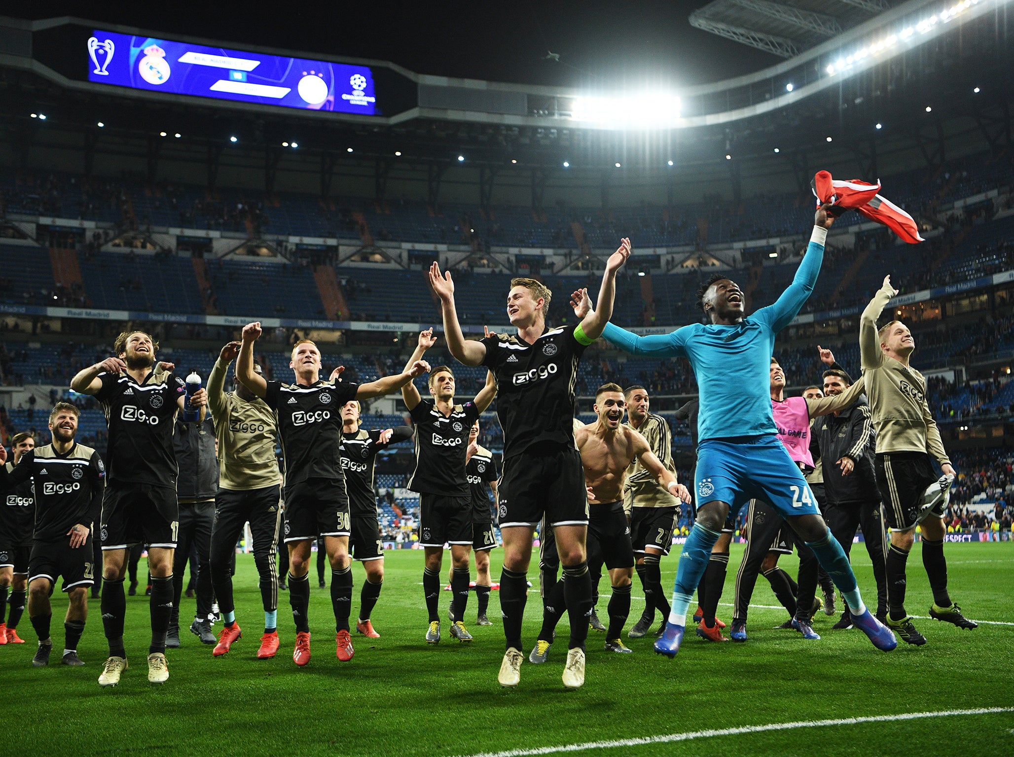 Real Madrid vs Ajax result: Champions League holders crash out after shock 4-1 defeat | The ...