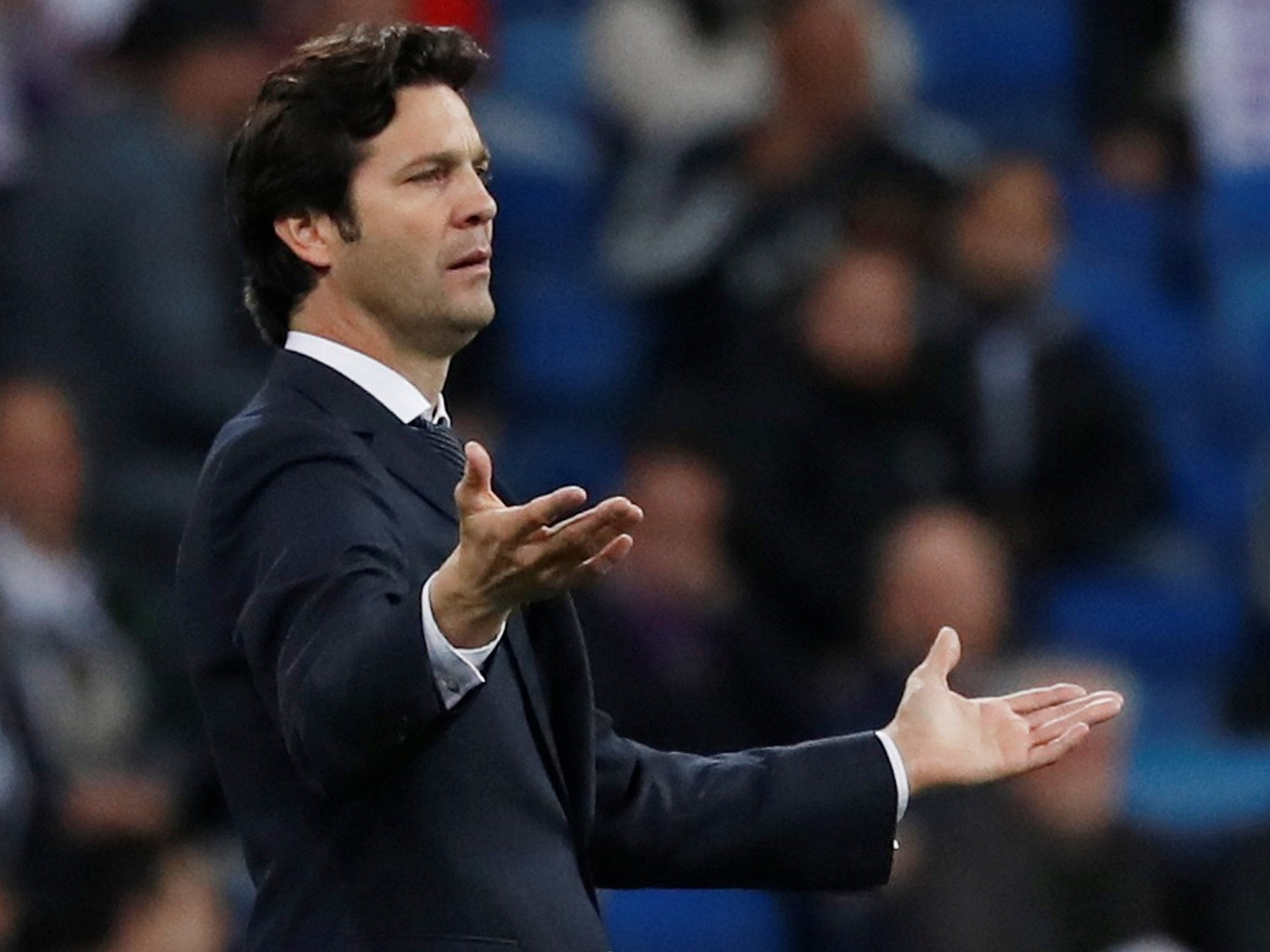 Solari has called for a reaction