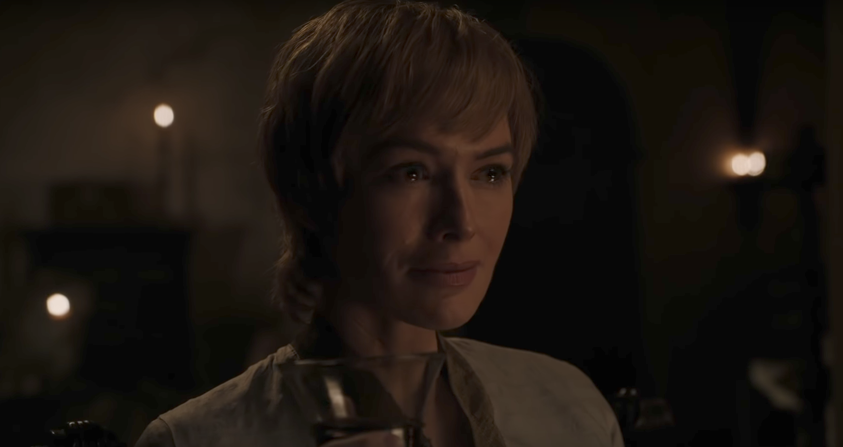A tearful Cersei