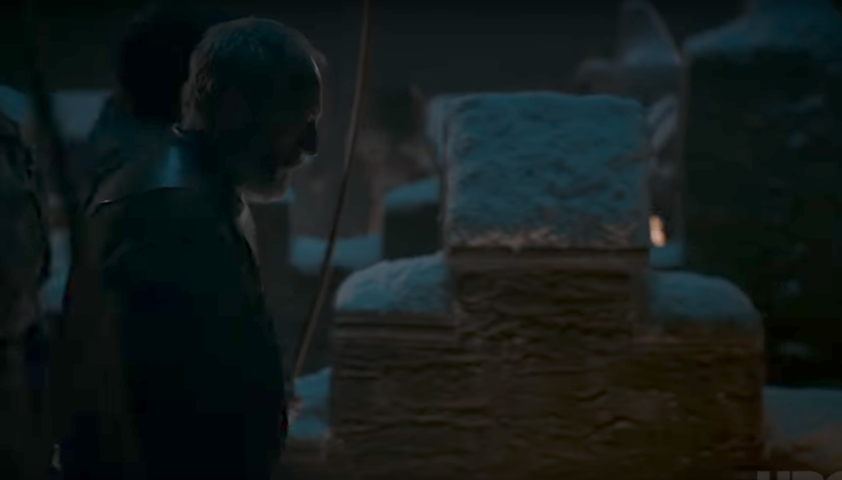 Davos mans the wall's of Winterfell