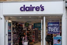 Asbestos found in Claire’s products, FDA announces
