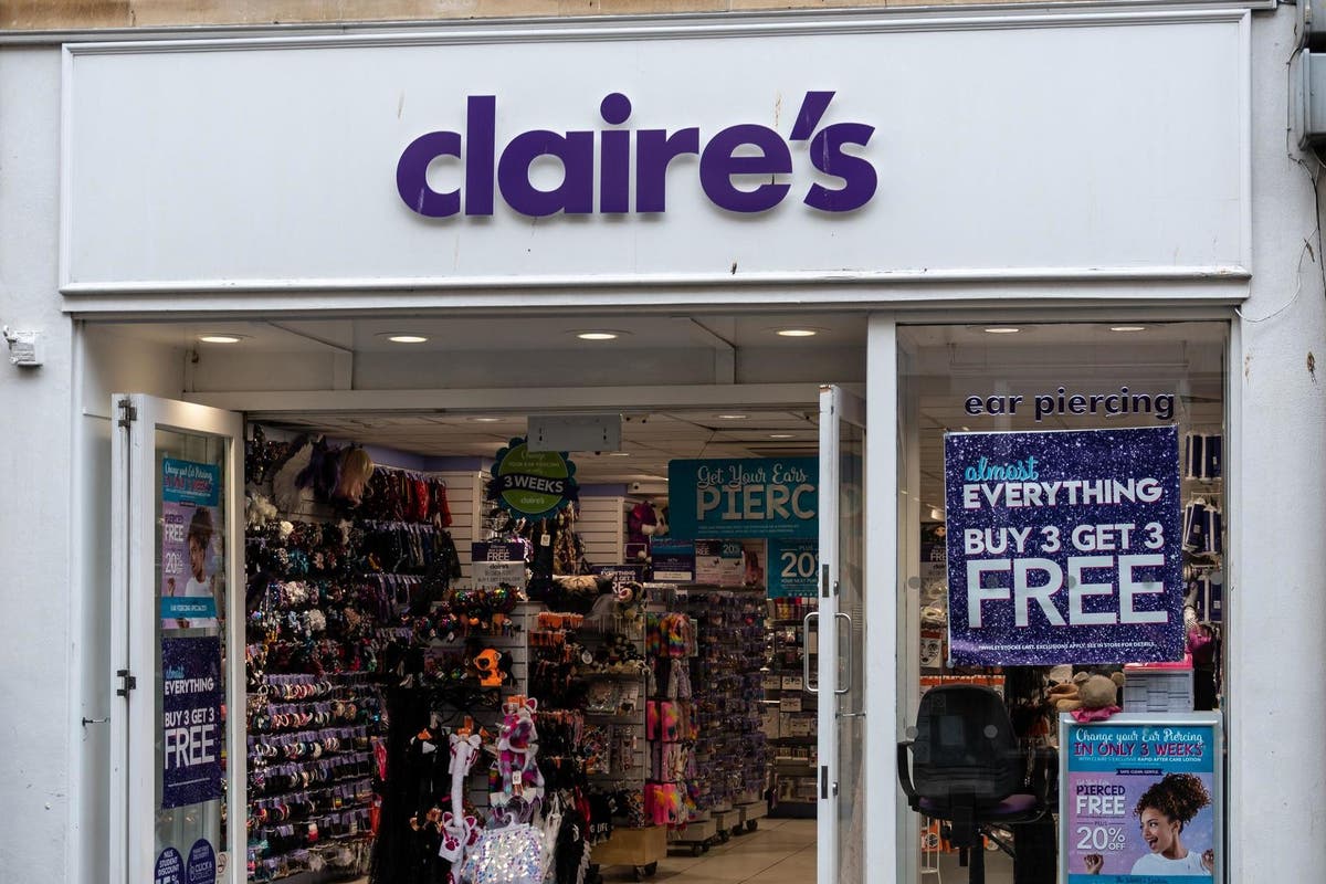 Asbestos found in Claire's products, FDA announces, The Independent