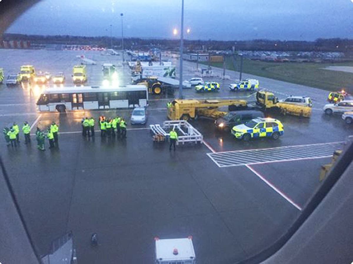 Virgin Atlantic flight quarantined: All passengers and crew placed in isolation after landing at London Gatwick