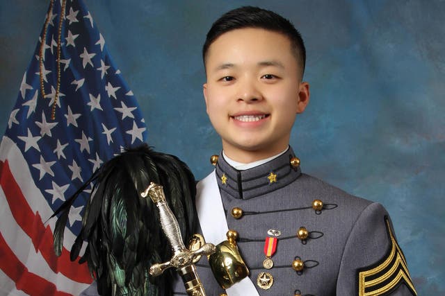 West Point officials say Peter Zhu died Thursday, Feb. 28, 2019 of injuries he sustained while skiing on Feb. 23 at Victor Constant Ski Area on the academy grounds.