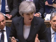 On the issue of knife crime, Theresa May offers no defence at all
