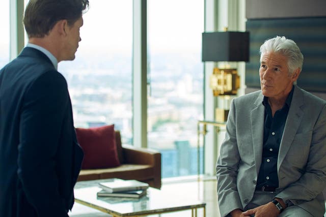 Billy Howle and Richard Gere in ‘MotherFatherSon’