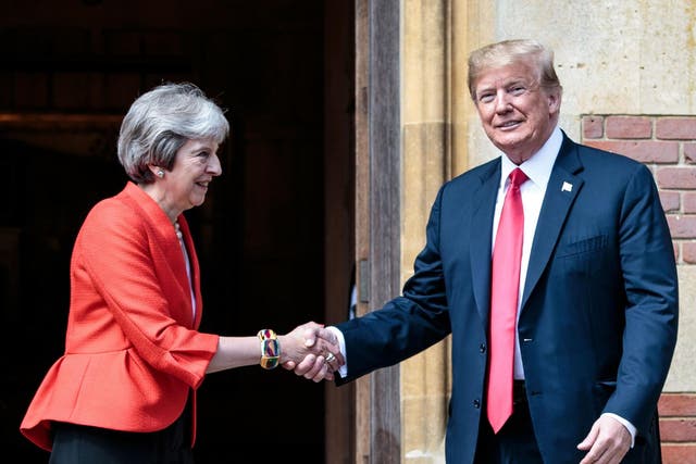 The UK could be forced to ‘submit’ to Donald Trump if it crashes out of the EU without a deal, experts warned