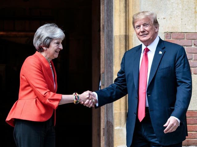 The UK could be forced to ‘submit’ to Donald Trump if it crashes out of the EU without a deal, experts warned