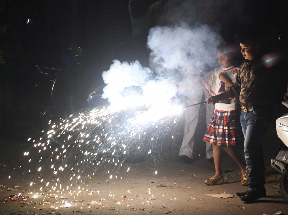 India one step closer to creating 'green fireworks' in effort to curb air  pollution | The Independent | The Independent