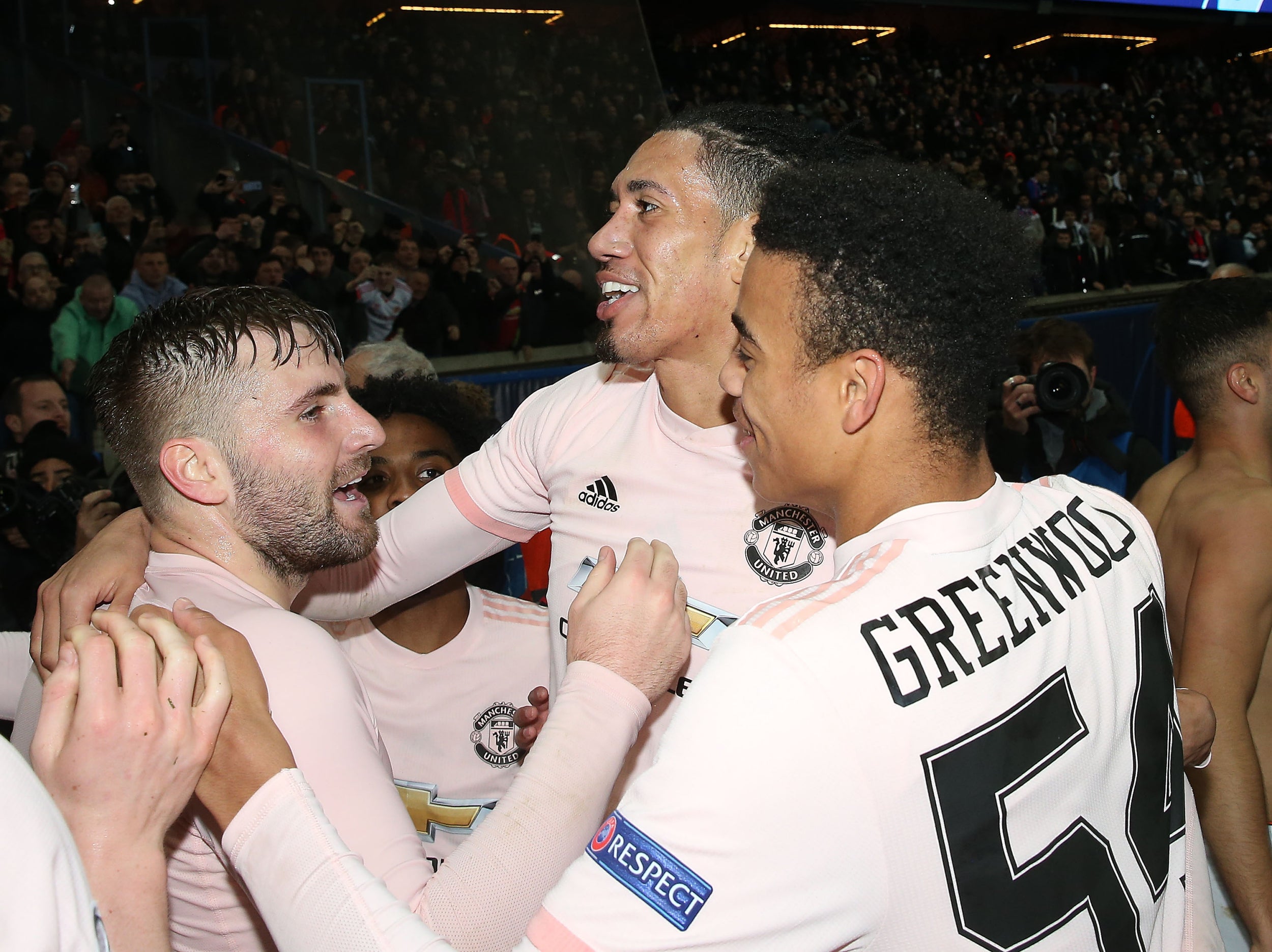 United celebrate their incredible comeback