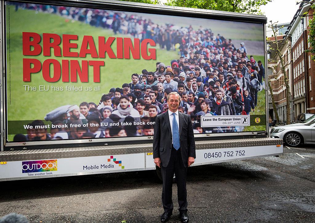 Brexit Nigel Farage Breaking Point Poster Redesigned To Include