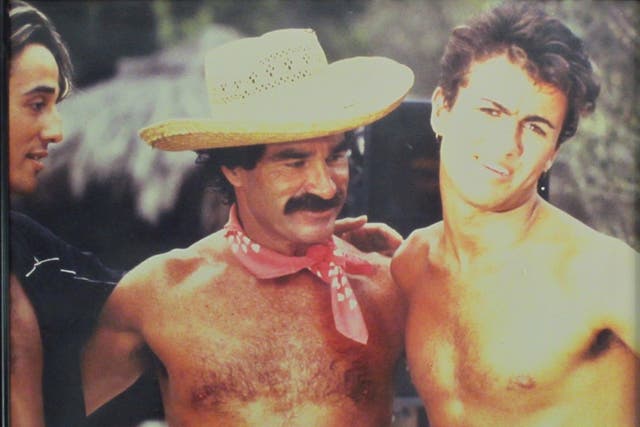 Shooting ‘Club Tropicana’ with George Michael and Andrew Ridgley