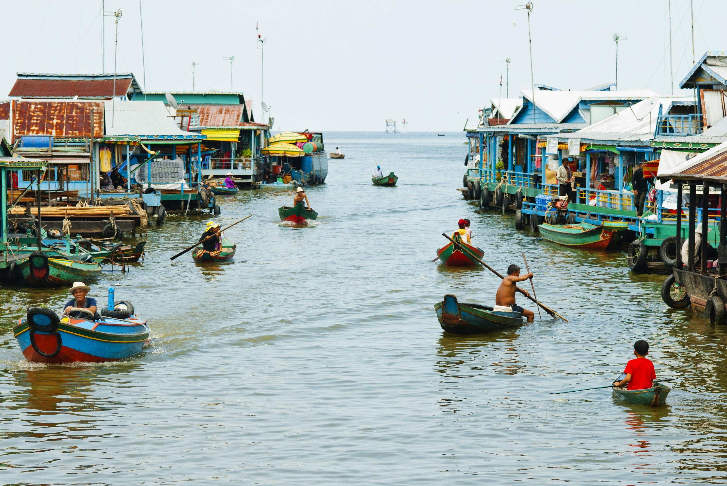 The Mekong is becoming increasingly popular for cruises