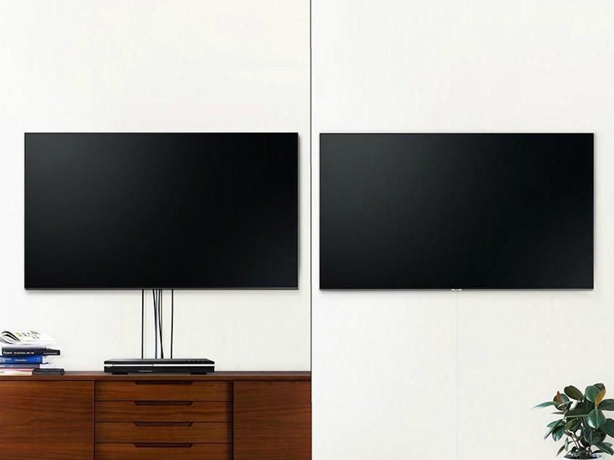 The first totally wireless TV can be stuck to any wall you like