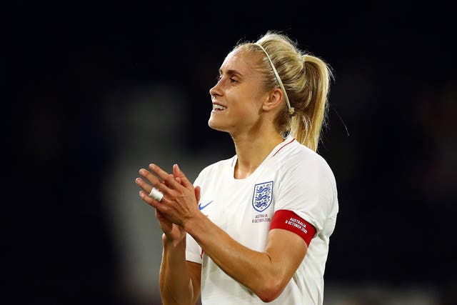 England Women captain Steph Houghton hopes to inspire the next generation of female footballers