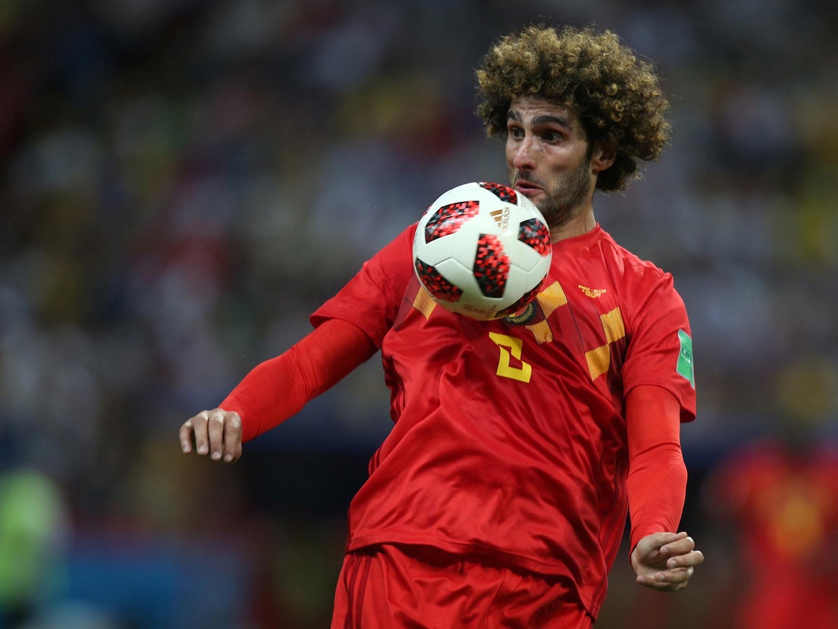 Marouane Fellaini Manchester United F.C. Belgium national football