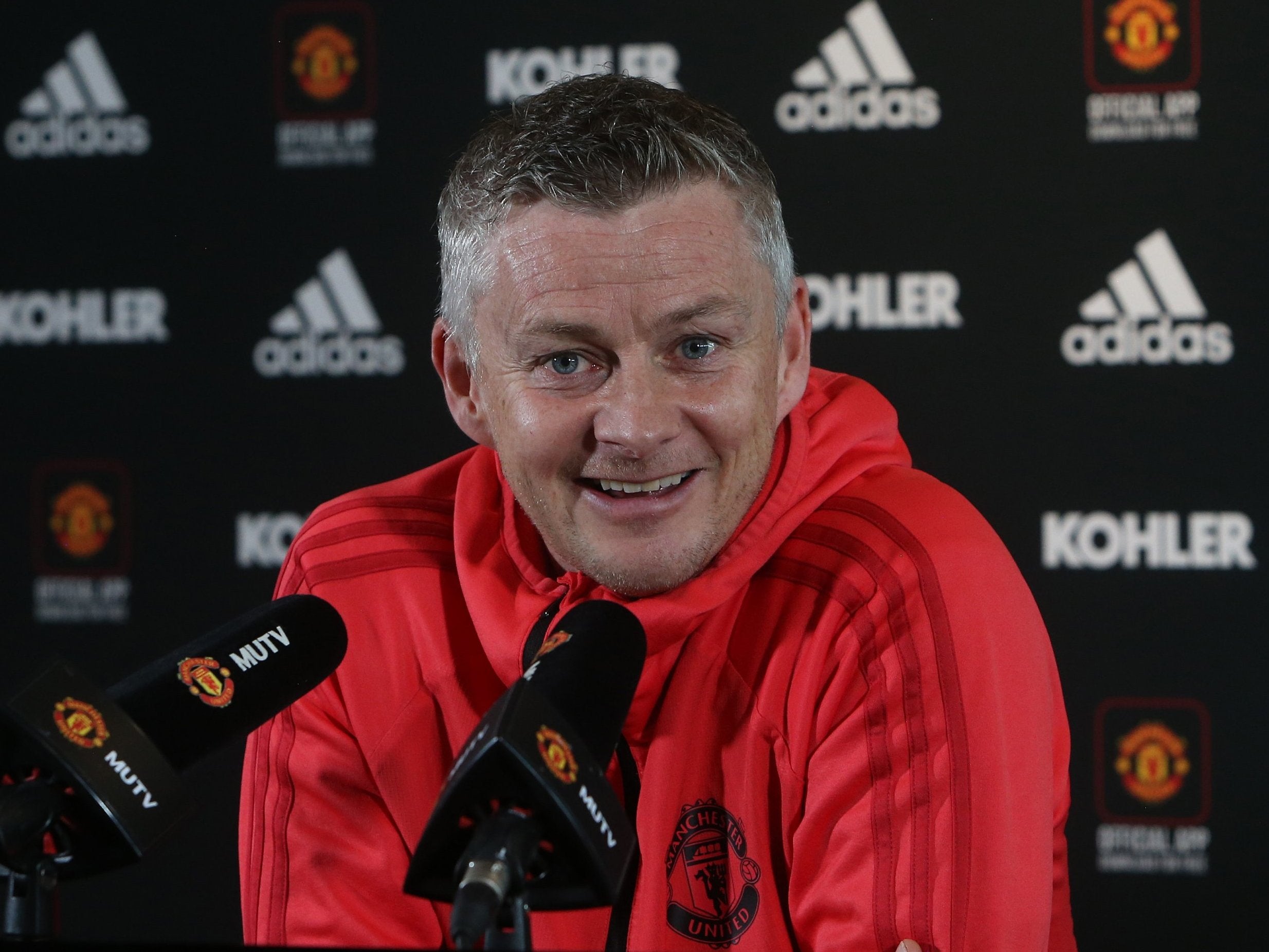 Solskjaer has won 14 of his 17 games in charge at United (Getty)