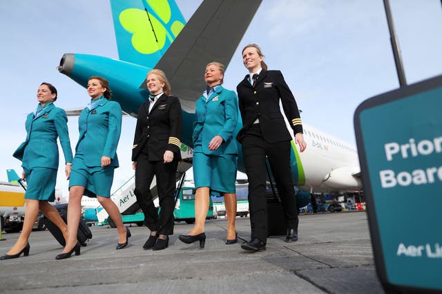 Aer Lingus female crew are getting new uniforms