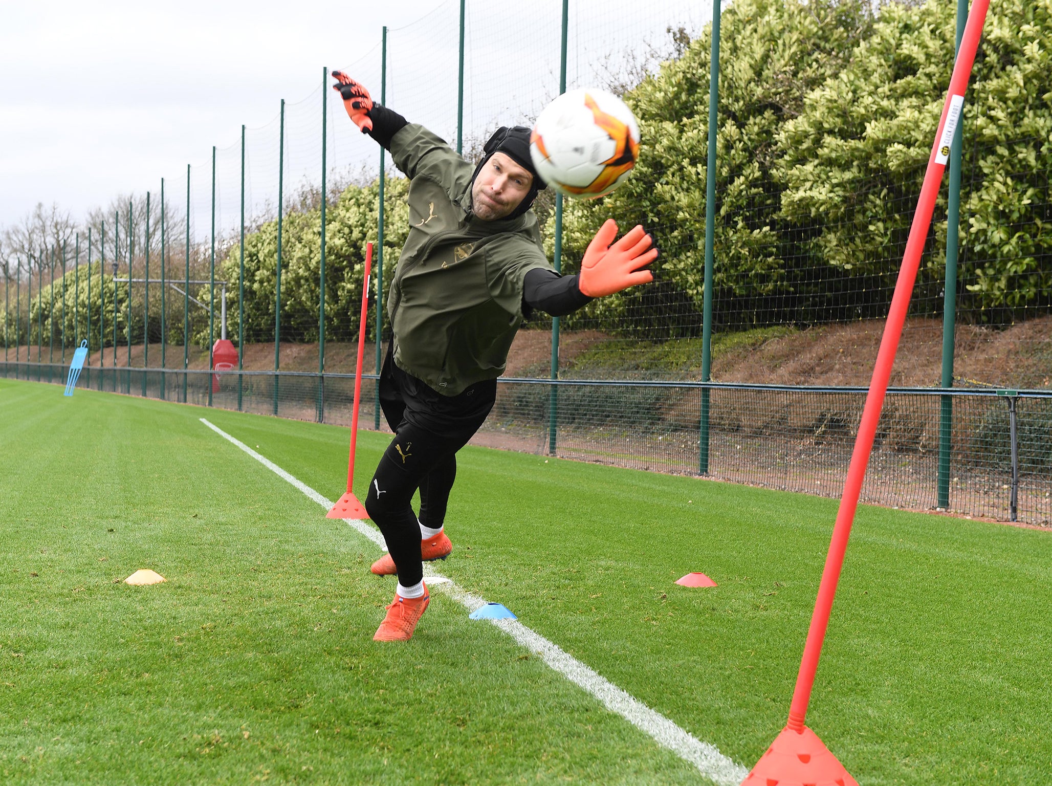 The Arsenal keeper will be keeping a close eye on his phone