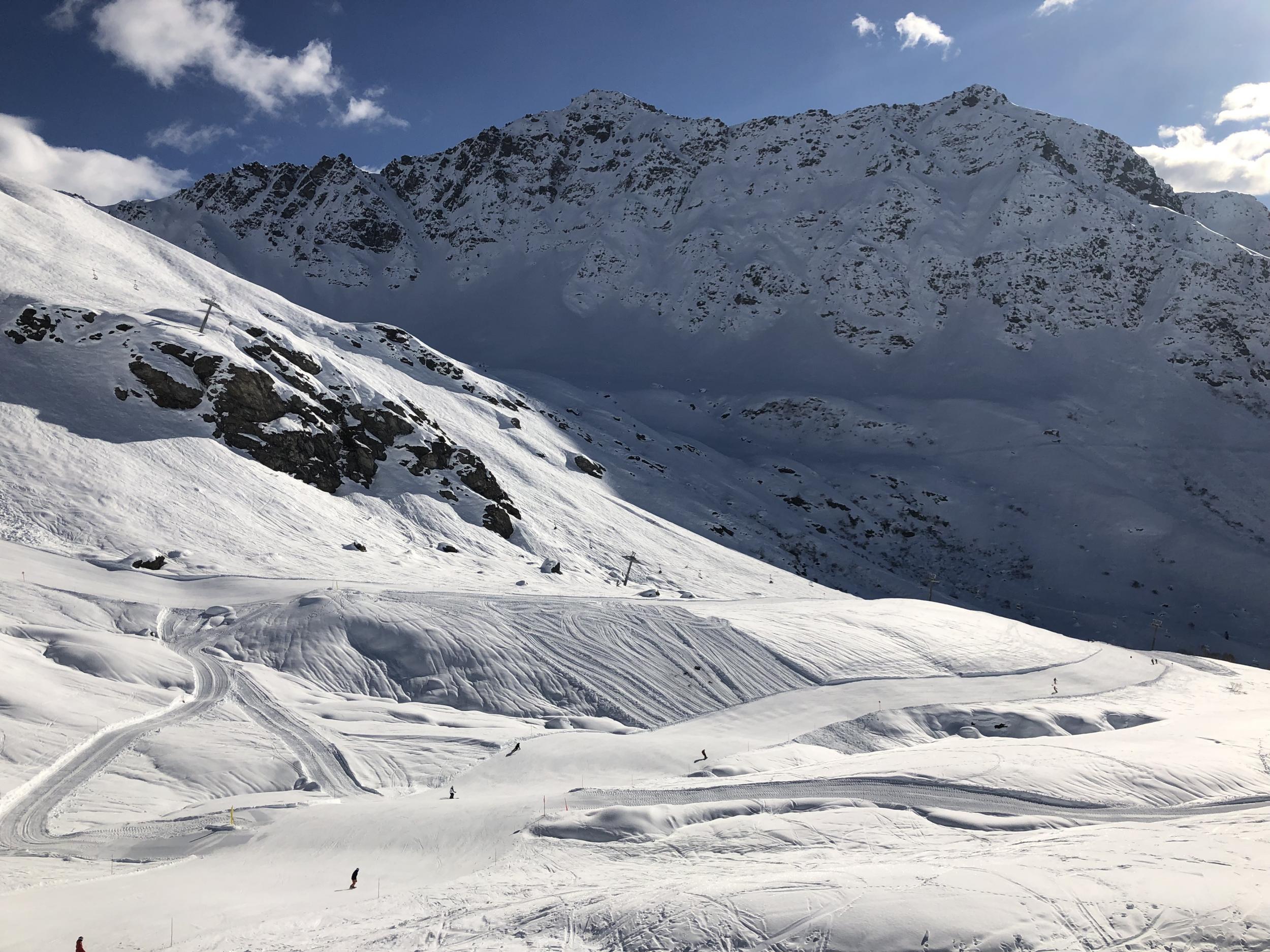 Mont Valaisan opens up off-piste terrain as well as new runs (Adam Batterbee)