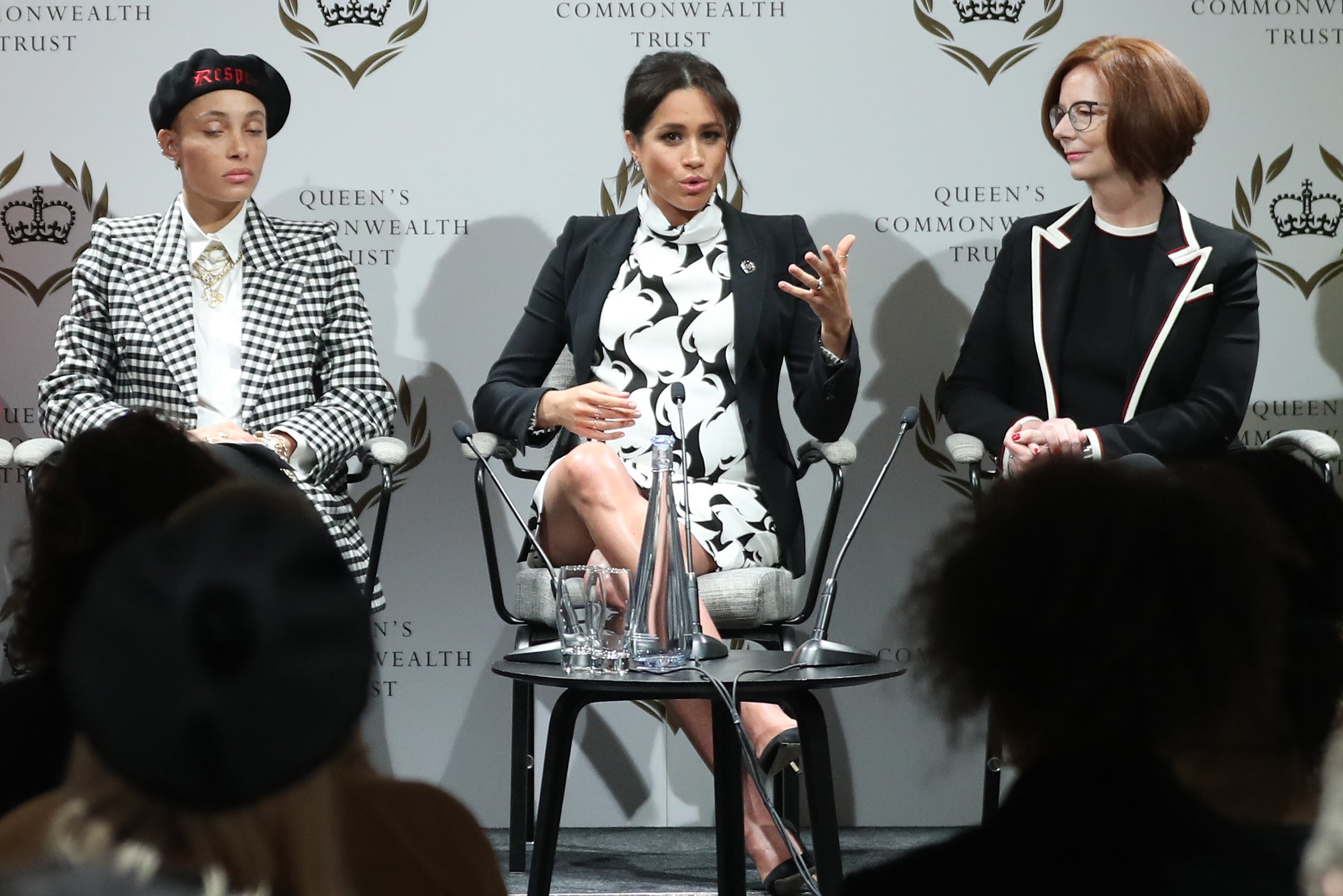 Meghan Markle talks about feminist during a panel discussion to celebrate International Women’s Day, 8 March 2019