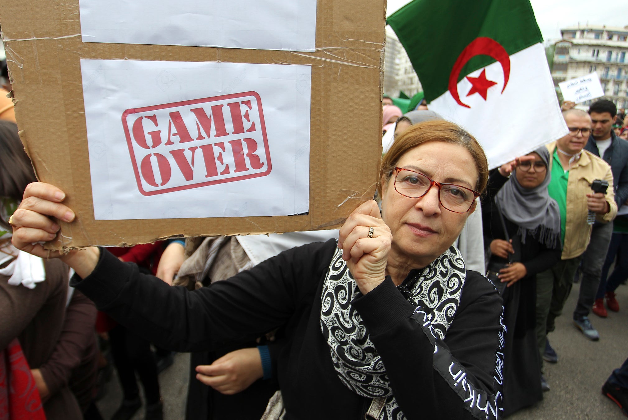 Algerians Take To Streets In Largest Anti-government Protest In Decades ...