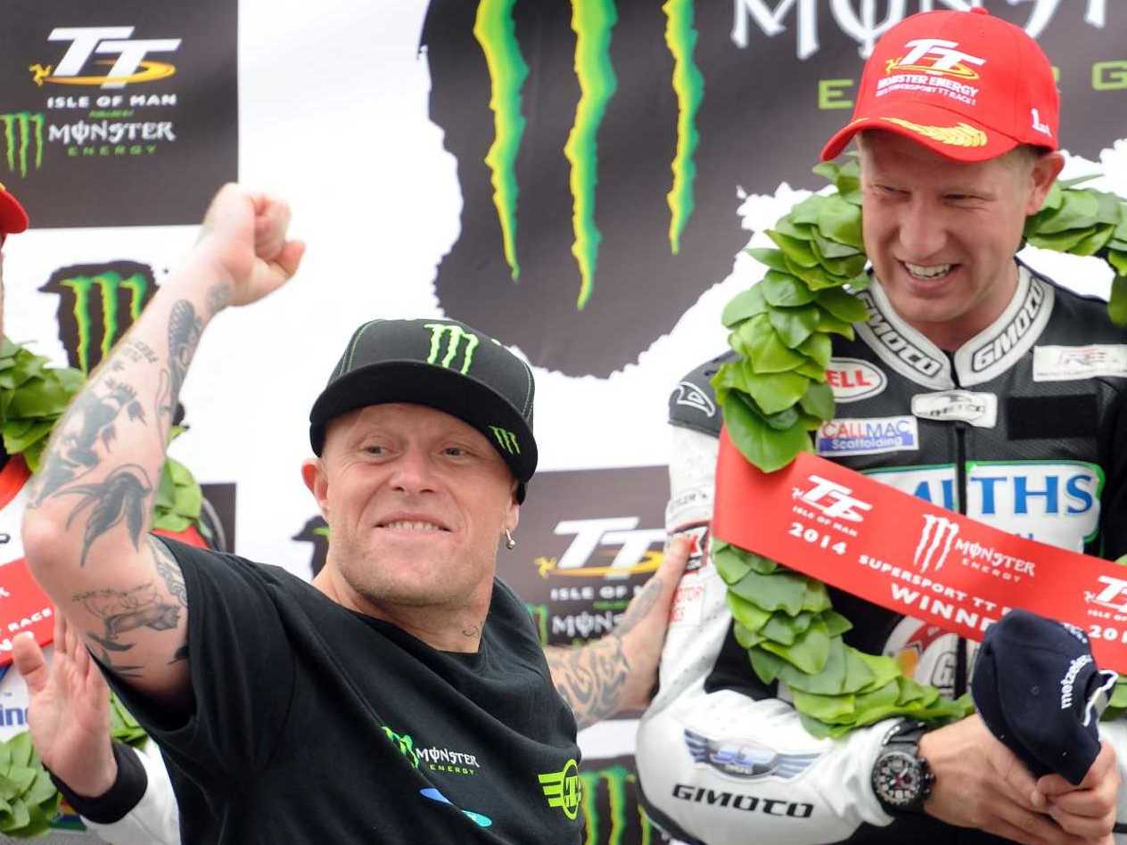 Flint's emphatic celebrations at the TT became a sight to behold