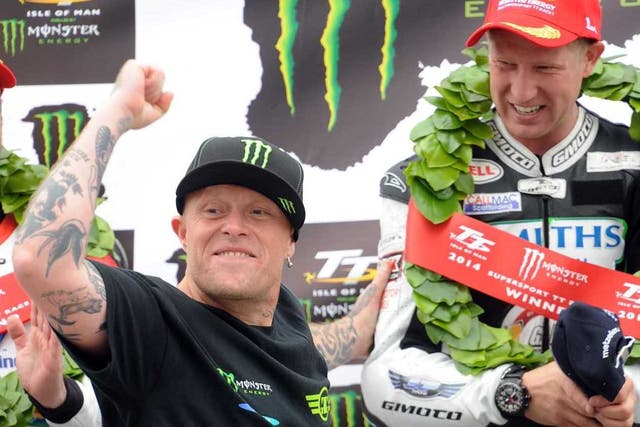 Flint's emphatic celebrations at the TT became a sight to behold