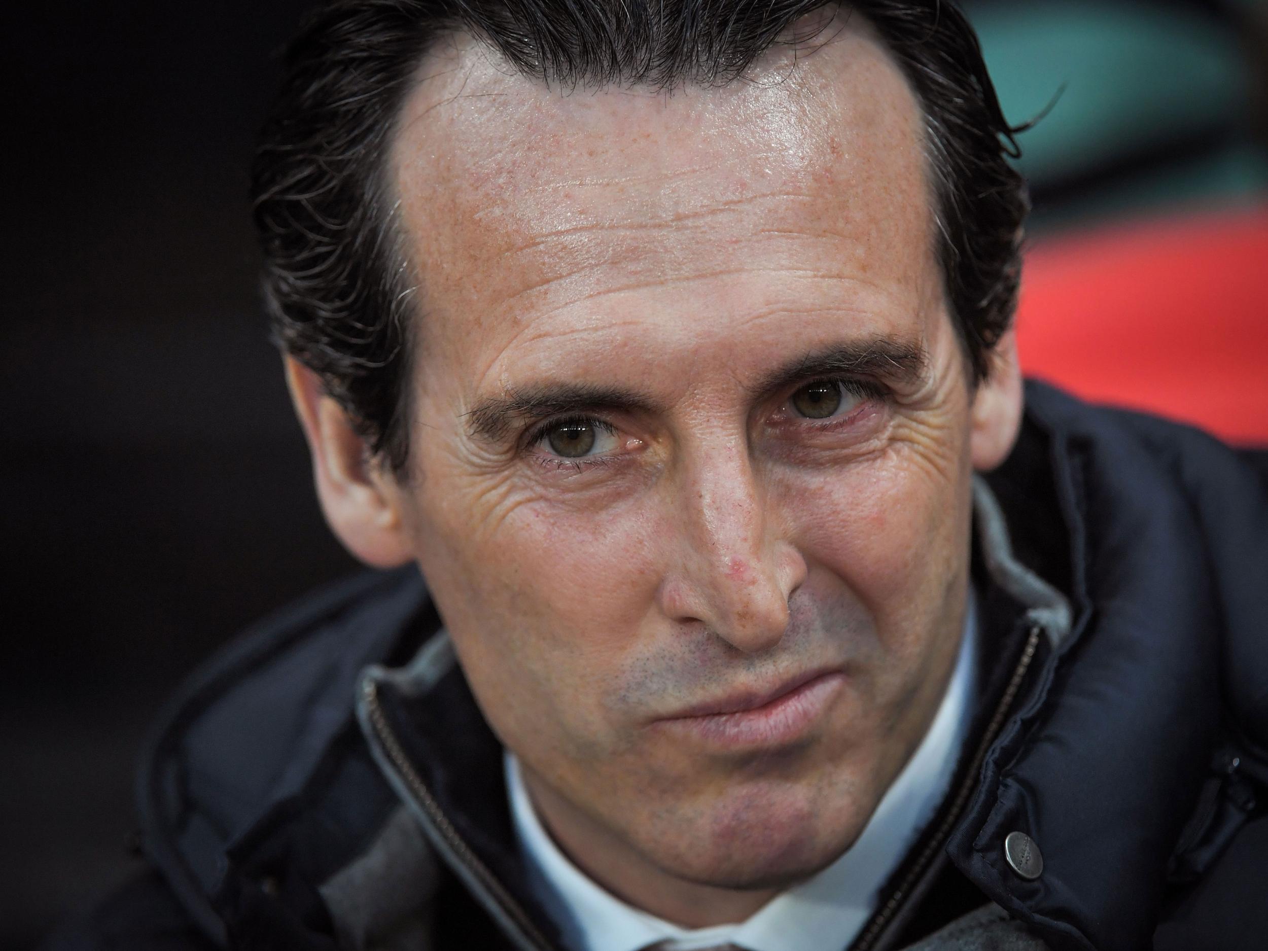 Unai Emery is looking forward to Arsenal testing themselves against a top-four rival