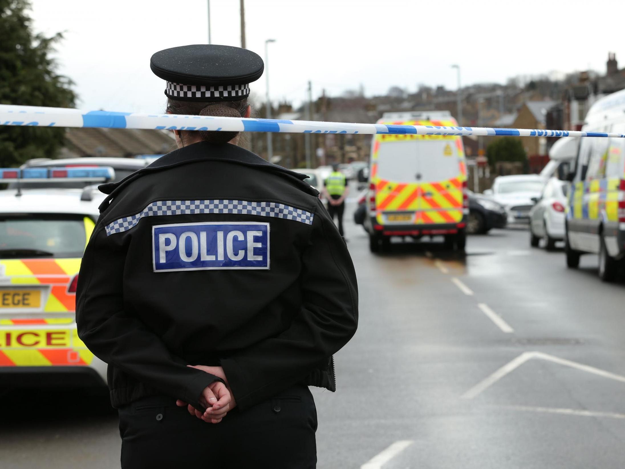 A police officer from Counter Terrorism Policing North East