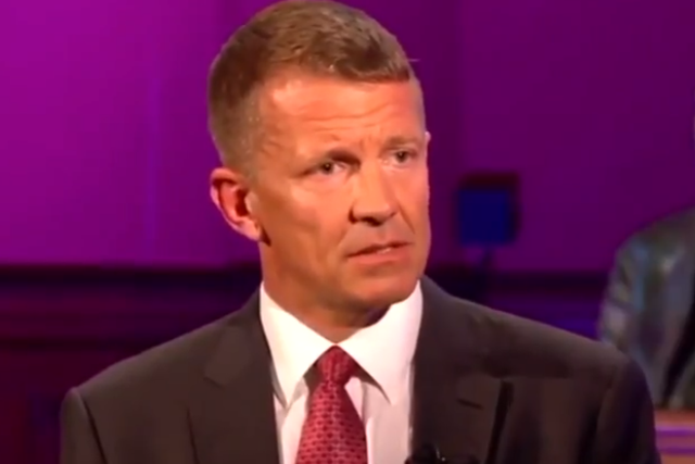 Erik Prince admits he attended 2016 Trump Tower meeting to discuss 'Iran policy'