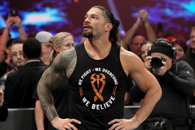 Roman Reigns was given a huge reception on his return from illness