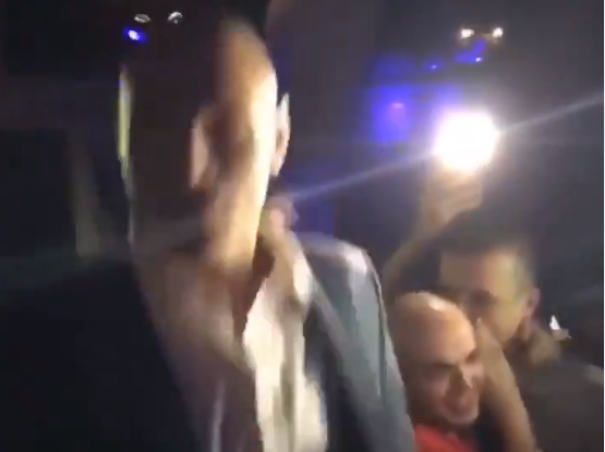 Tyson Fury seen 'skanking out' to drum and bass after turning up at