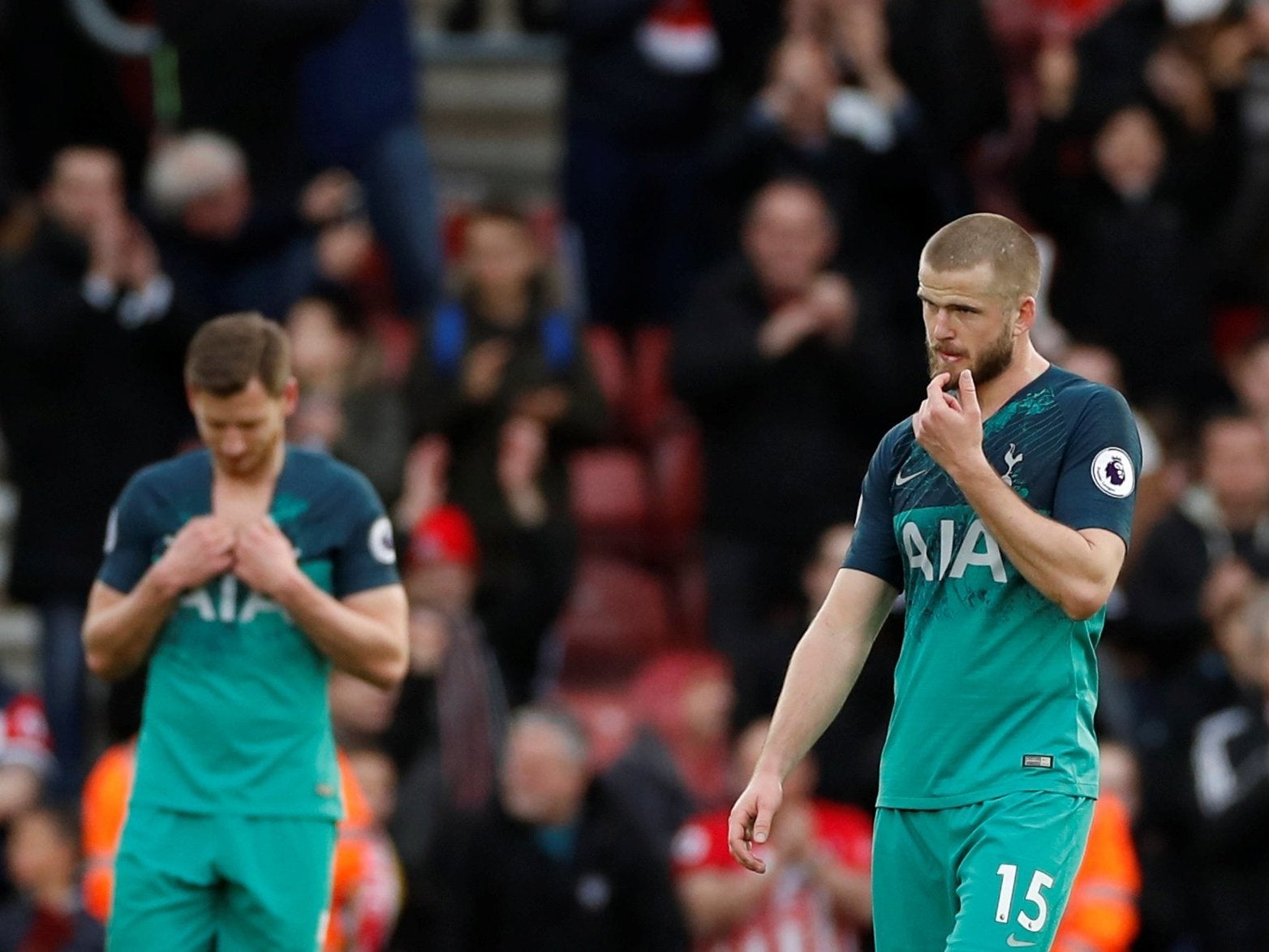 &#13;
Tottenham have been dragged into a fight to finish in the Champions League places &#13;