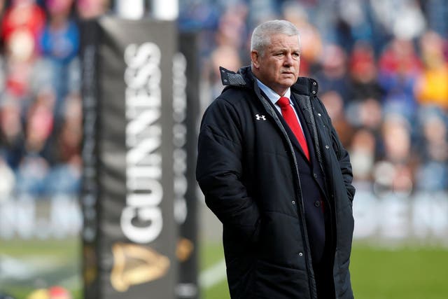 Warren Gatland wants to emulate Ireland's success by leading Wales to a Grand Slam