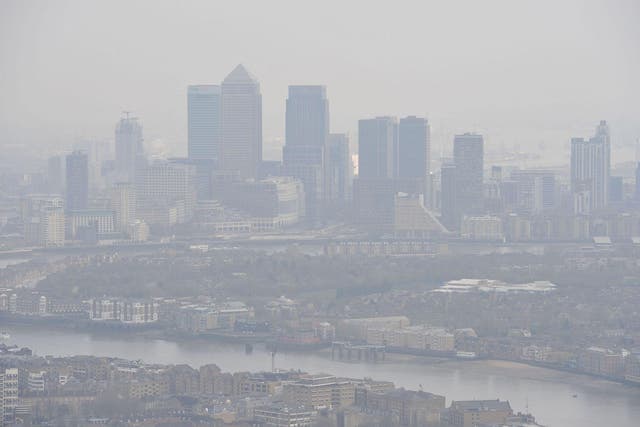 London is frequently hit by air pollution