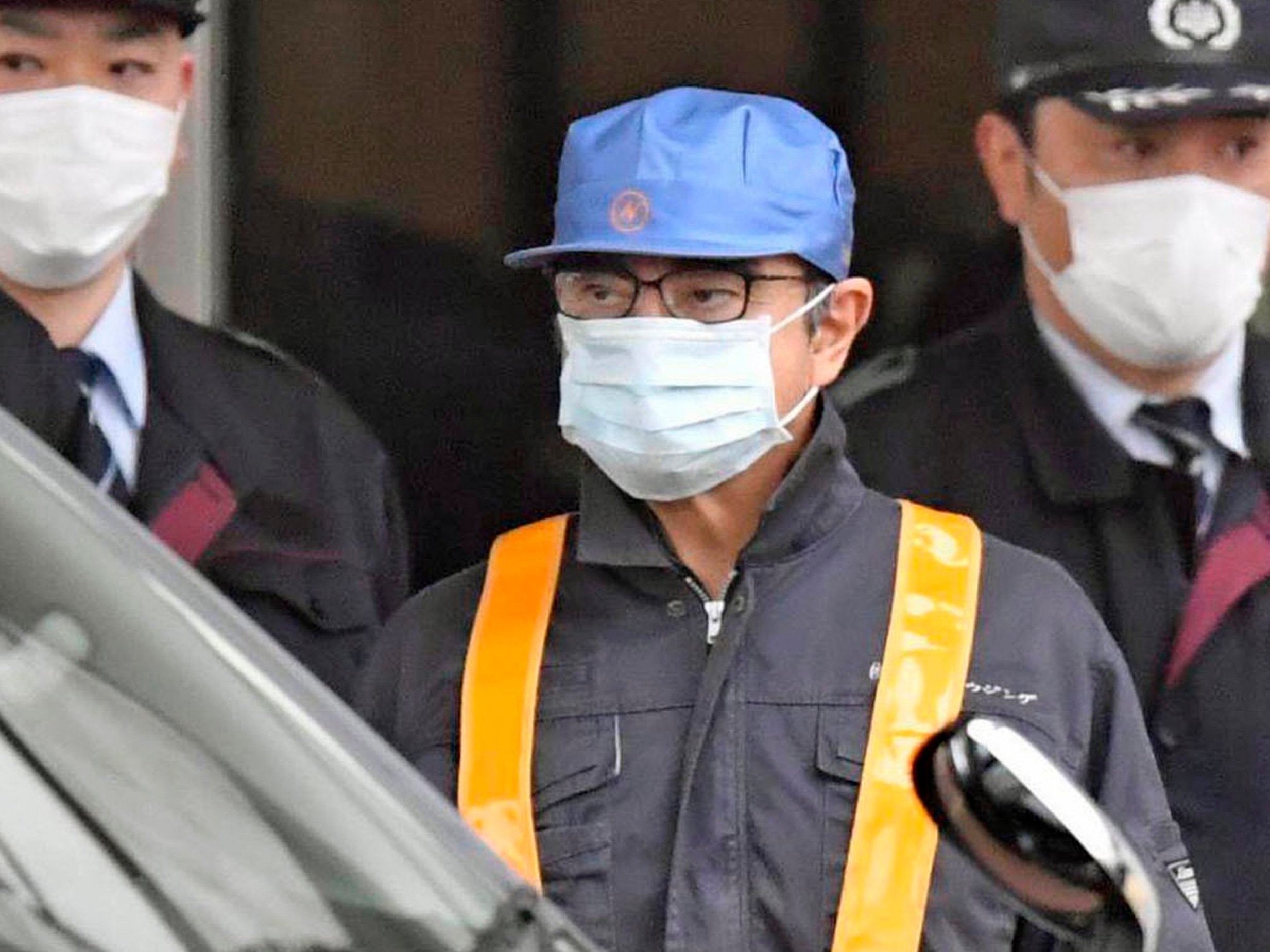 Carlos Ghosn previously left a detention centre on bail disguised in workmen’s clothes