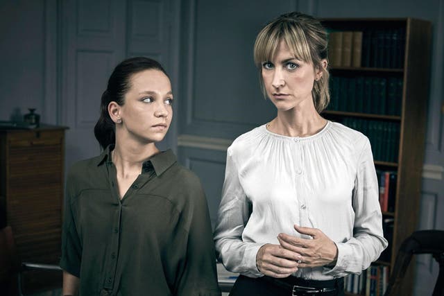 Molly Windsor and Katherine Kelly in 'Cheat'