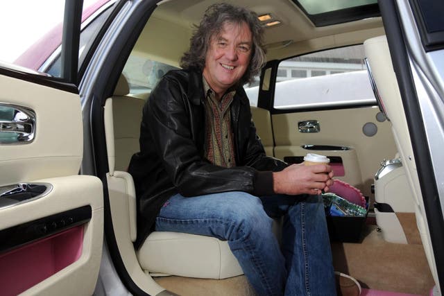 James May launches FAB1 Million by driving from Land's End to John O'Groats on 18 April, 2013 in Land's End, England.
