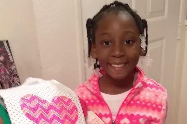 The Los Angeles County Sheriff’s Department said the coroner identified the body as nine-year-old Trinity Love Jones.